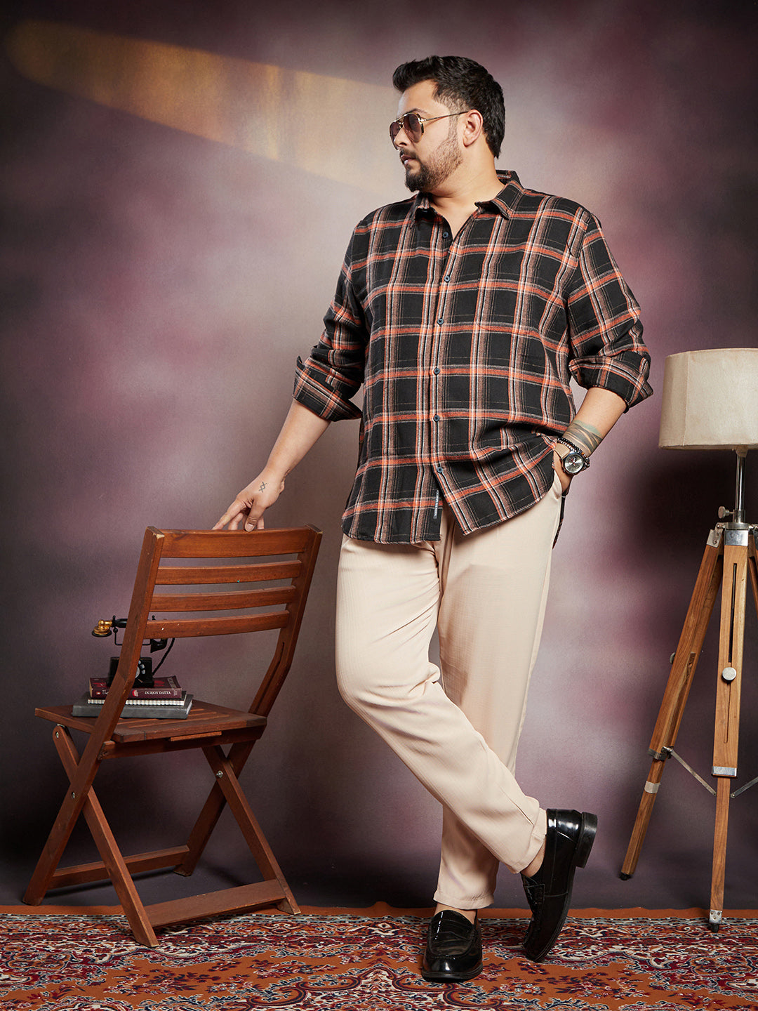 Shadow-Graph Regular Shirt