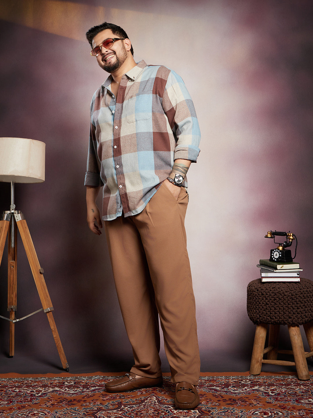 Buffalo-Block Regular Shirt