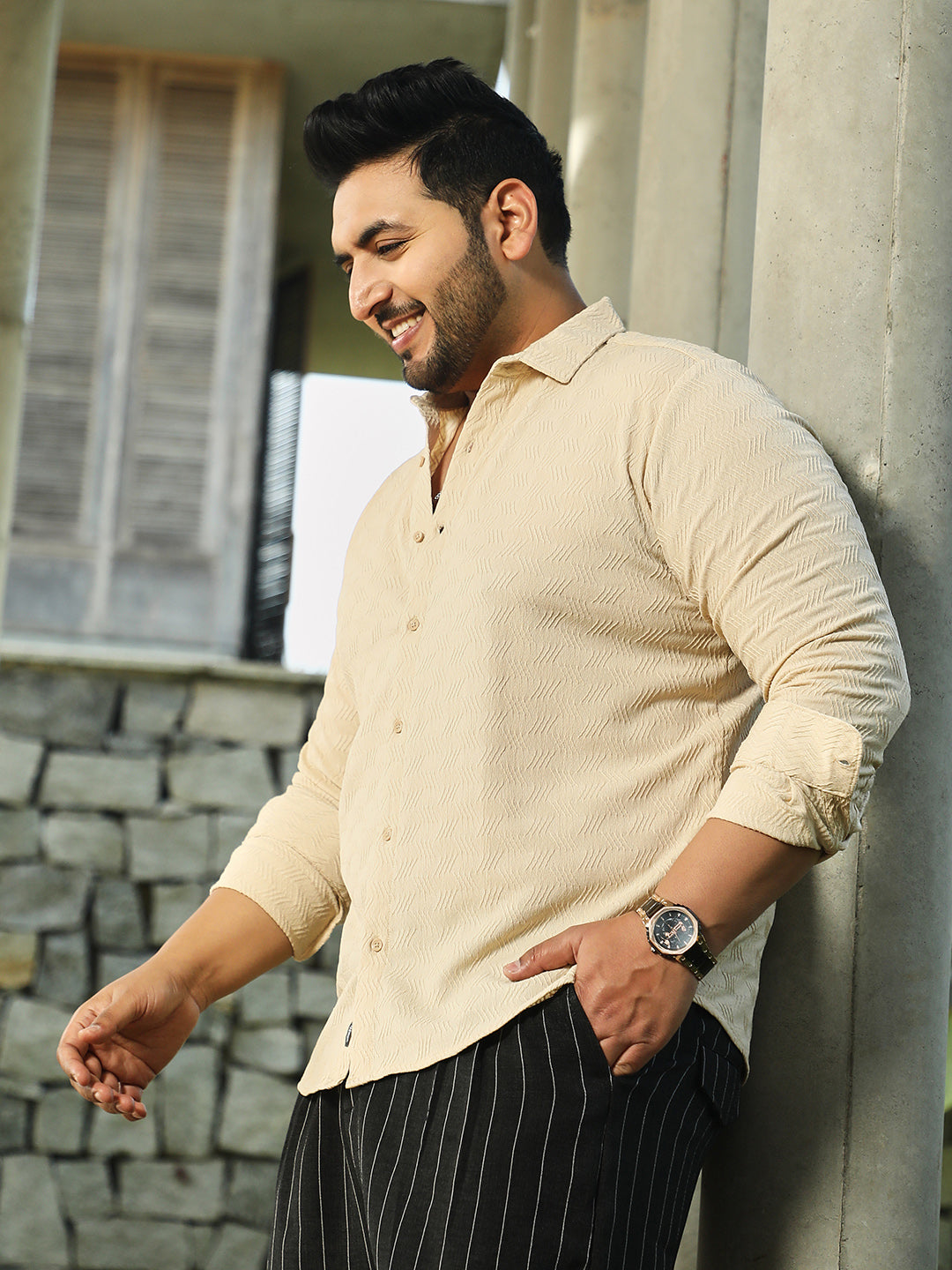 Chevron-Tactile Shirt