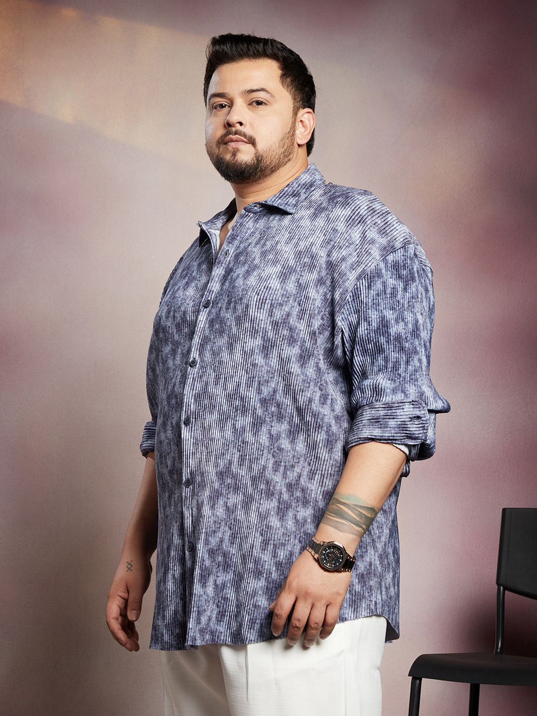 Faded Corduroy Relaxed Shirt