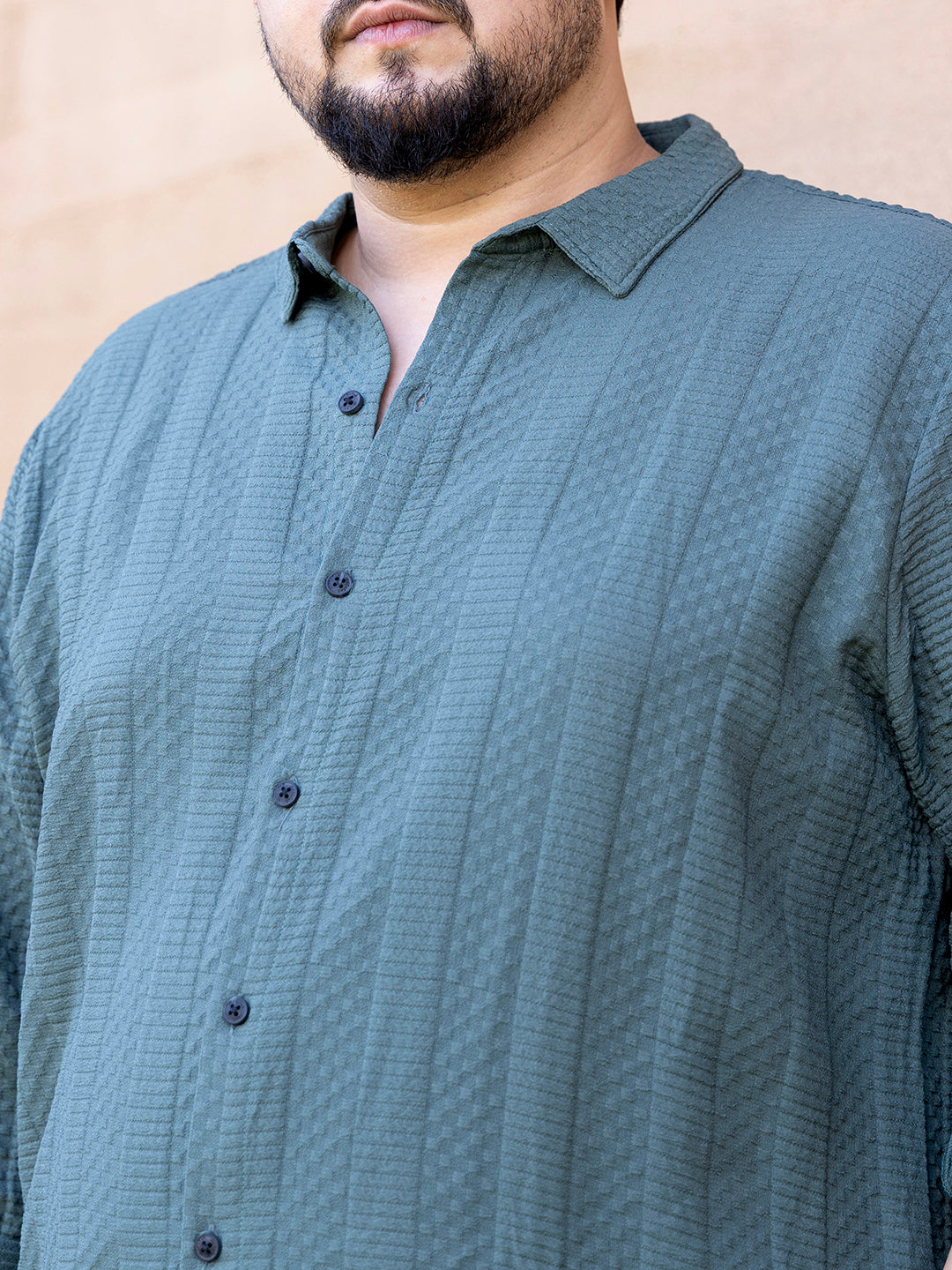 Parallel-Check Tactile Shirt