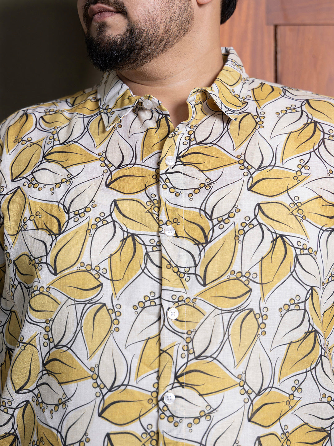 Leaflet Imprint Shirt