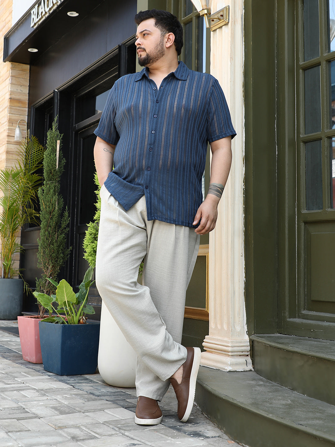 Ridge Knit Shirt