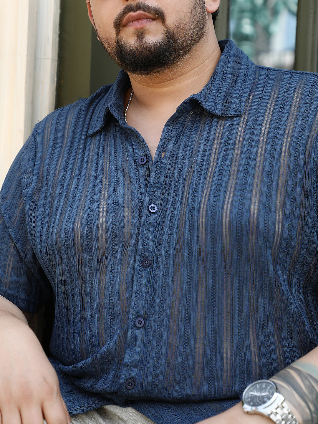 Ridge Knit Shirt