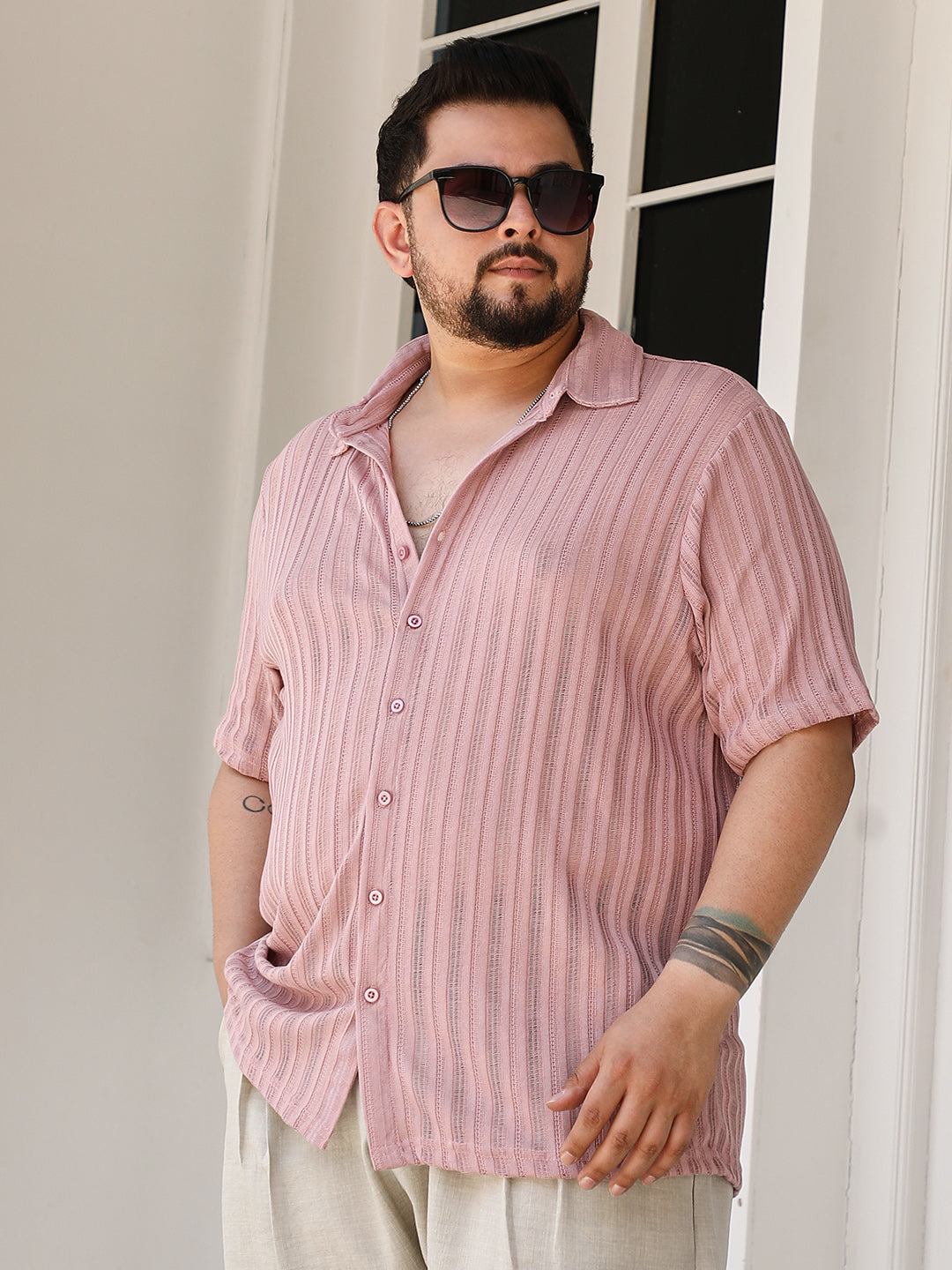 Ridge Knit Shirt