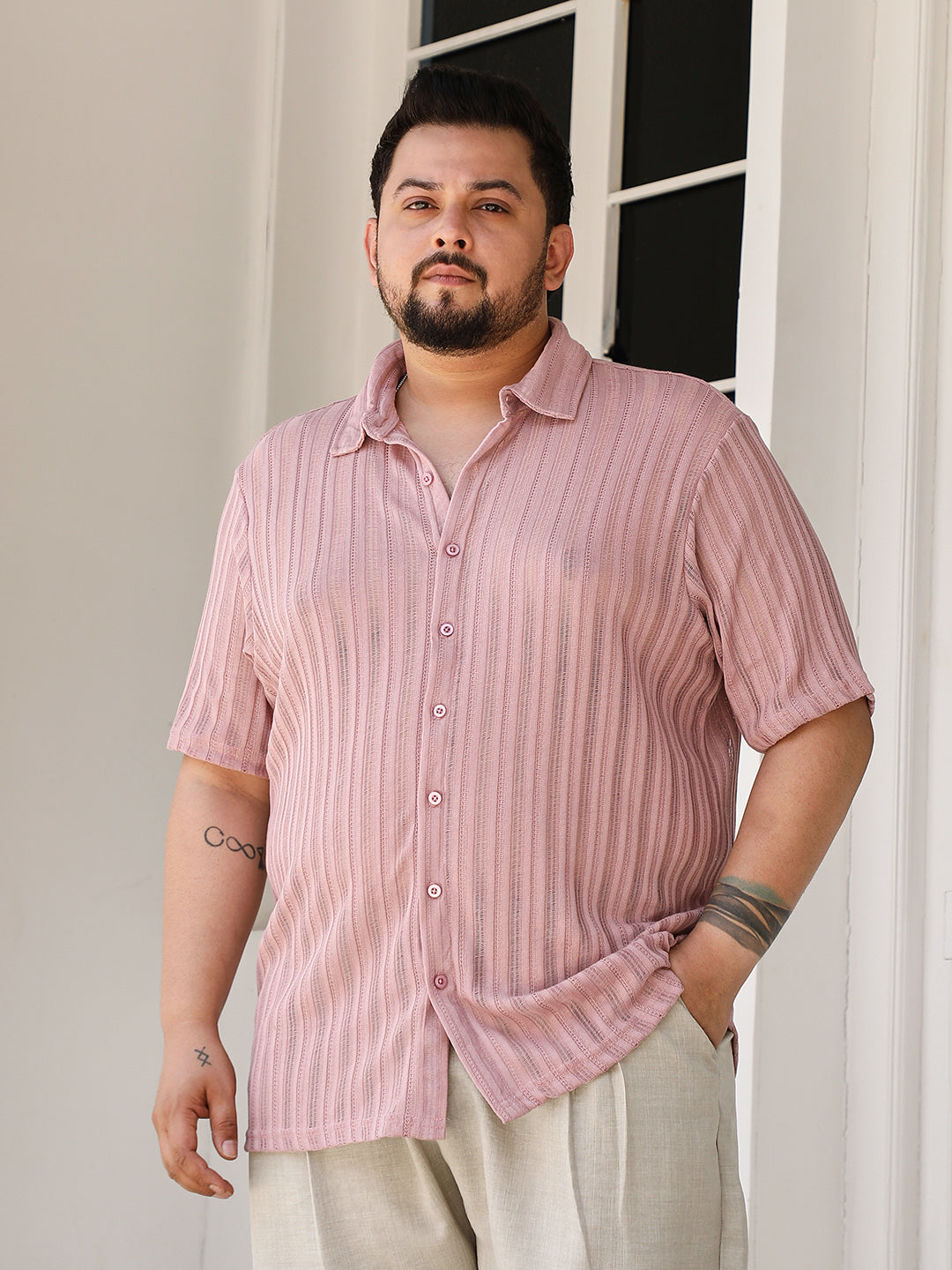 Ridge Knit Shirt
