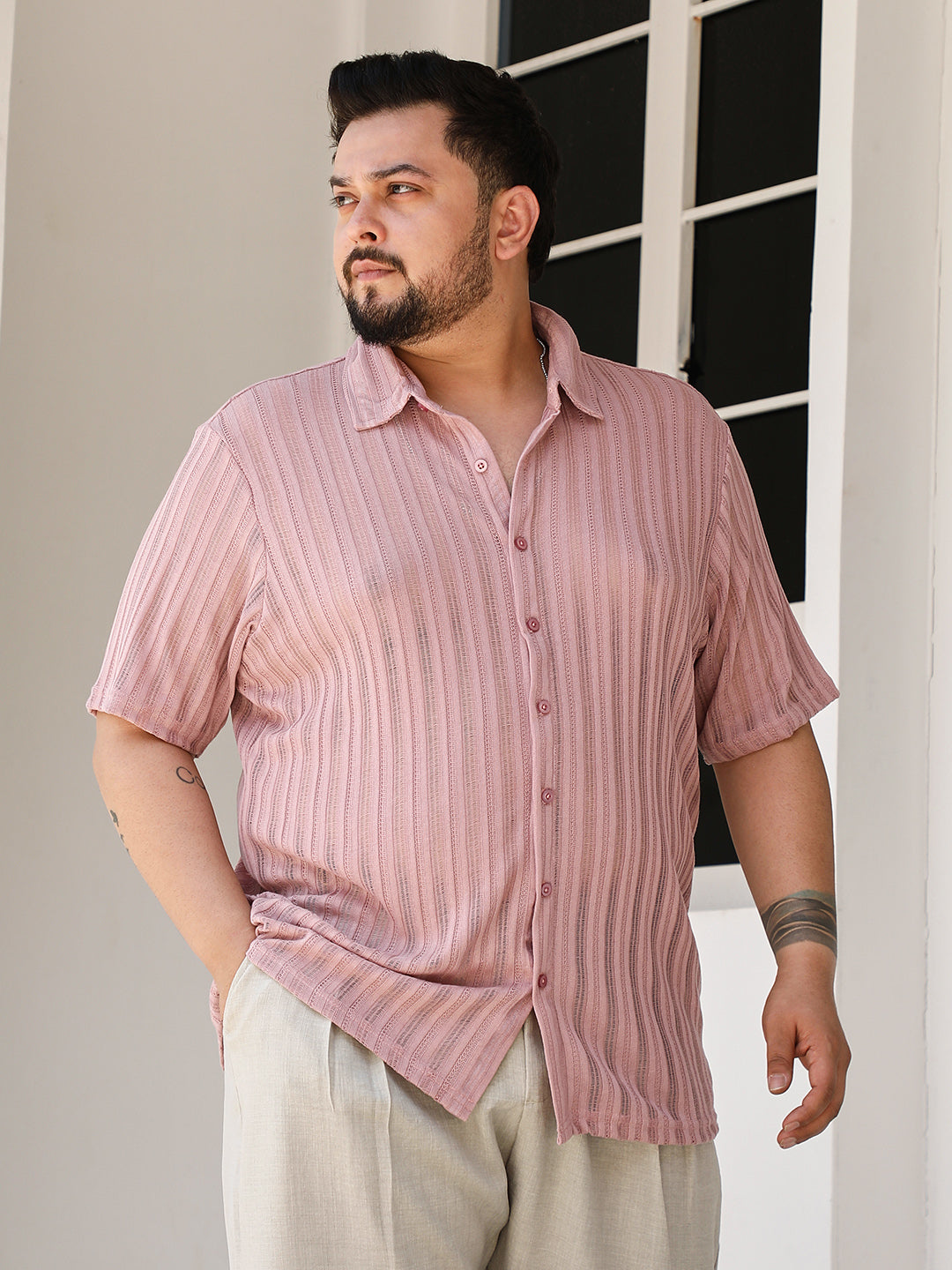 Ridge Knit Shirt