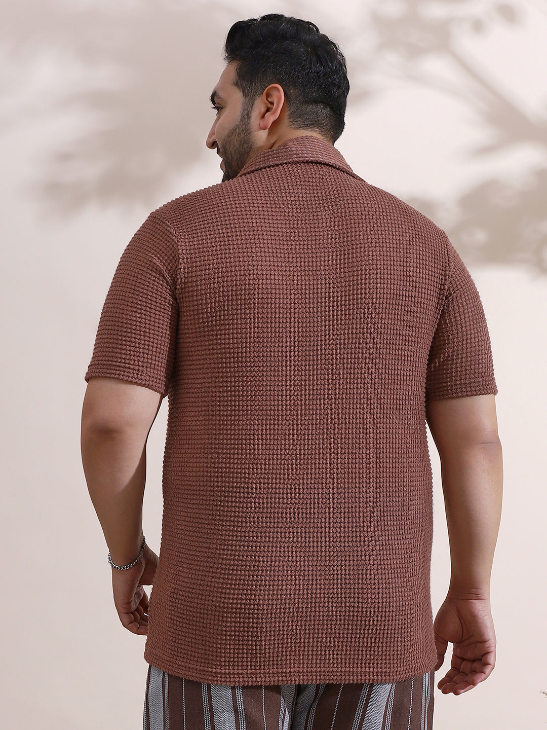 Solid-Knit Relaxed Shirt
