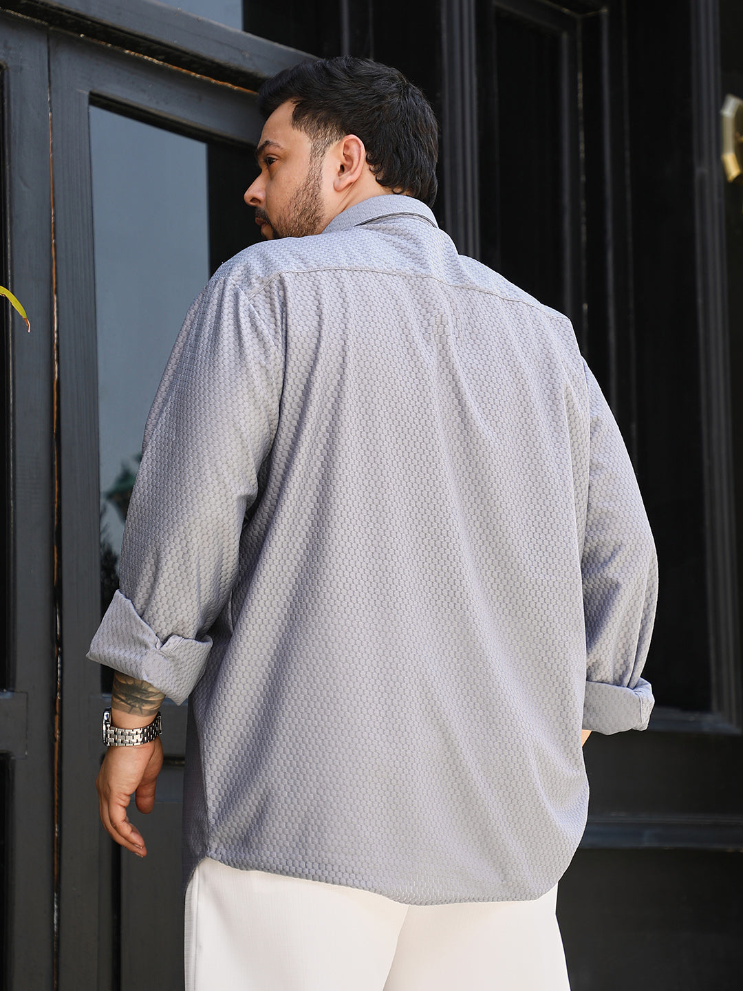Relaxed Honeycomb Shirt