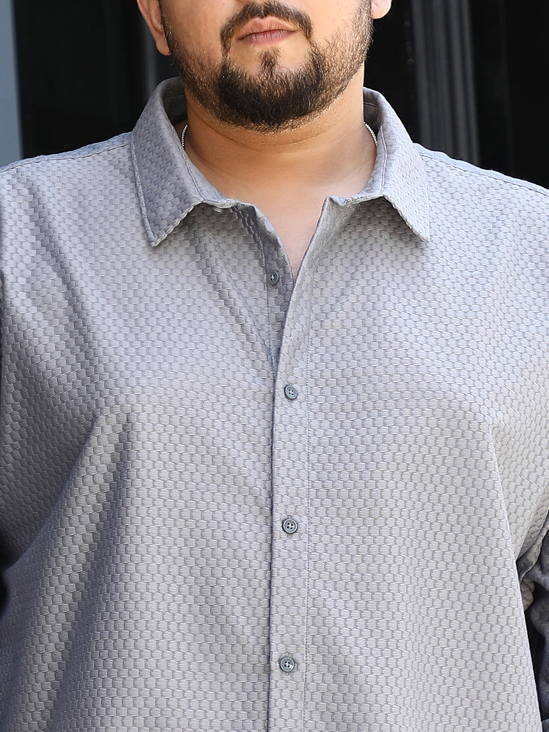 Relaxed Honeycomb Shirt