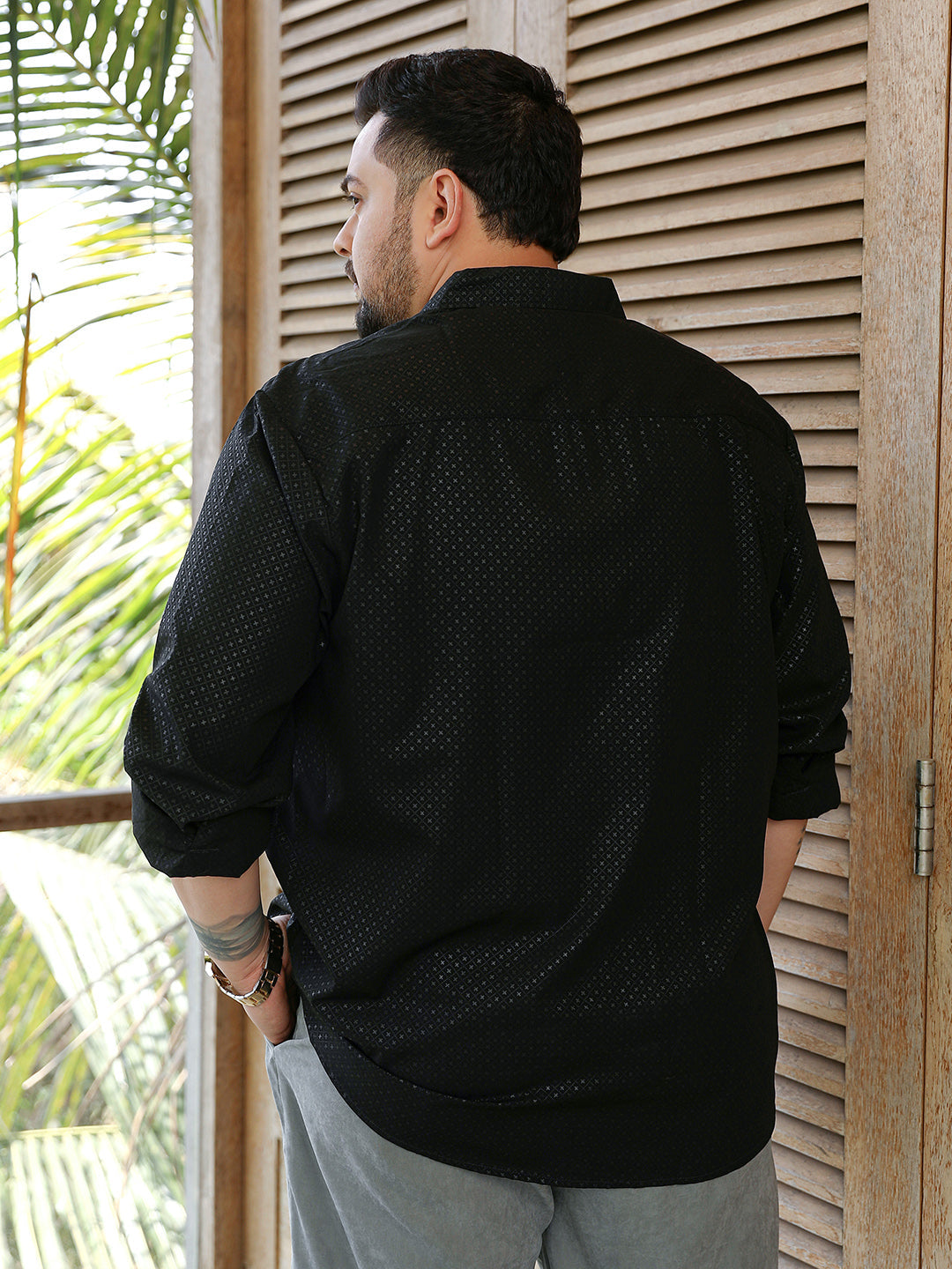 Cross-Stitch Imprint Shirt