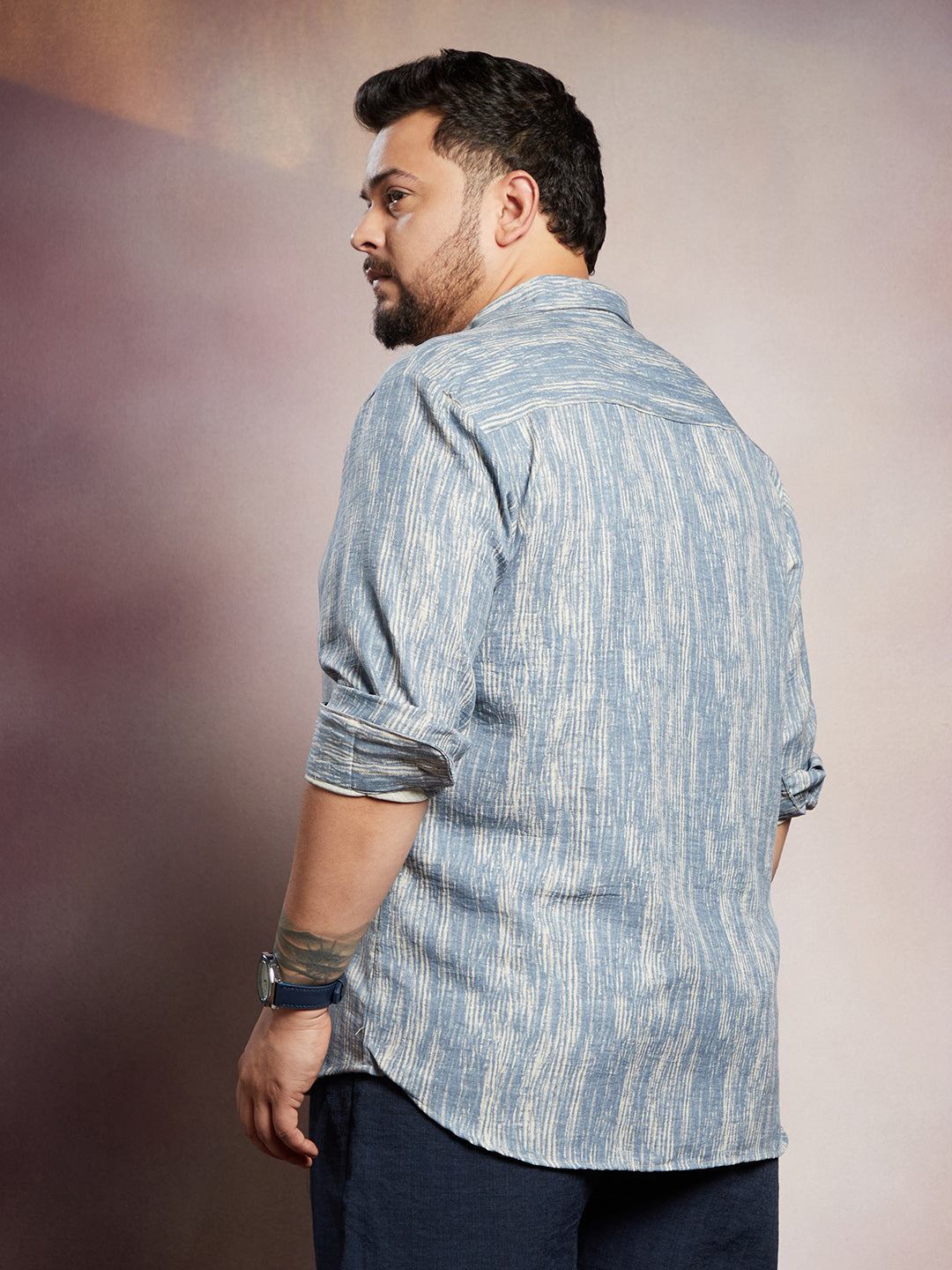 Distortion-Weave Shirt