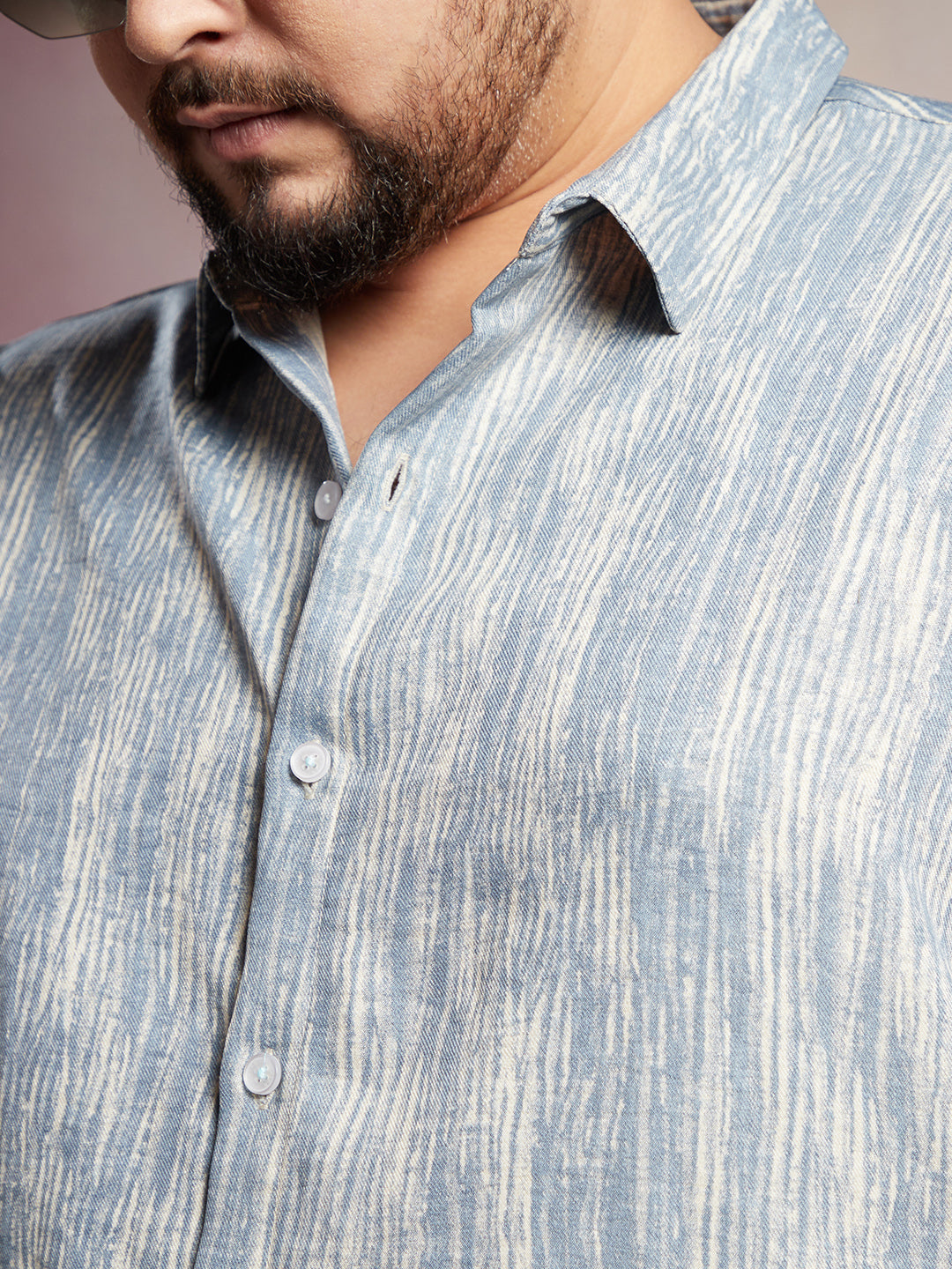 Distortion-Weave Shirt