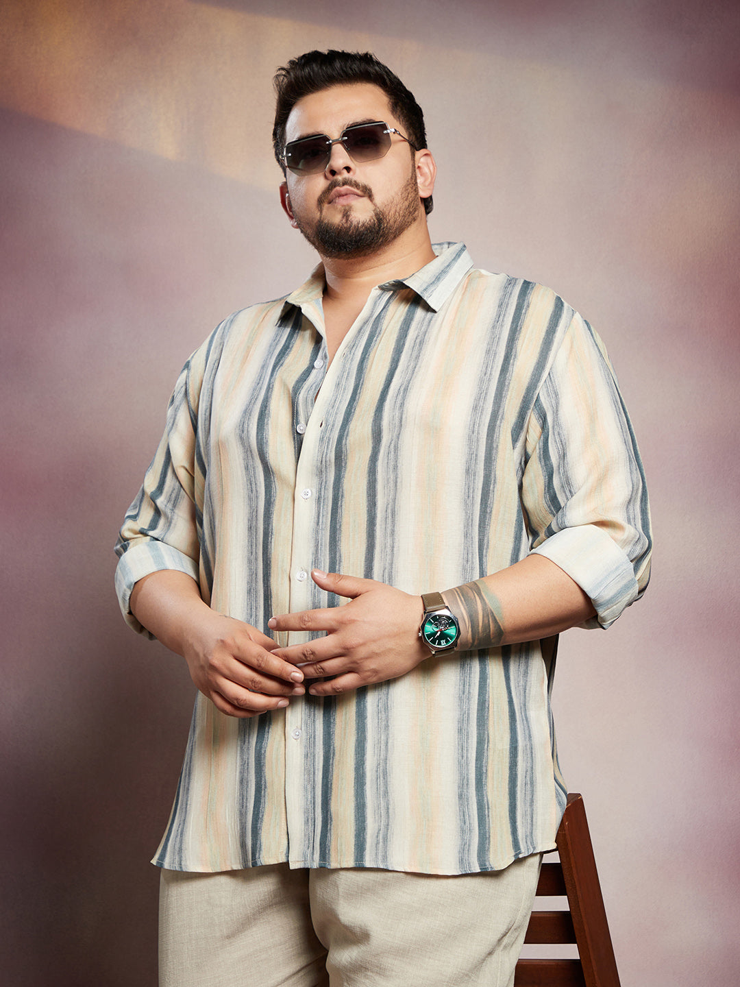 Striped-Strokes Shirt