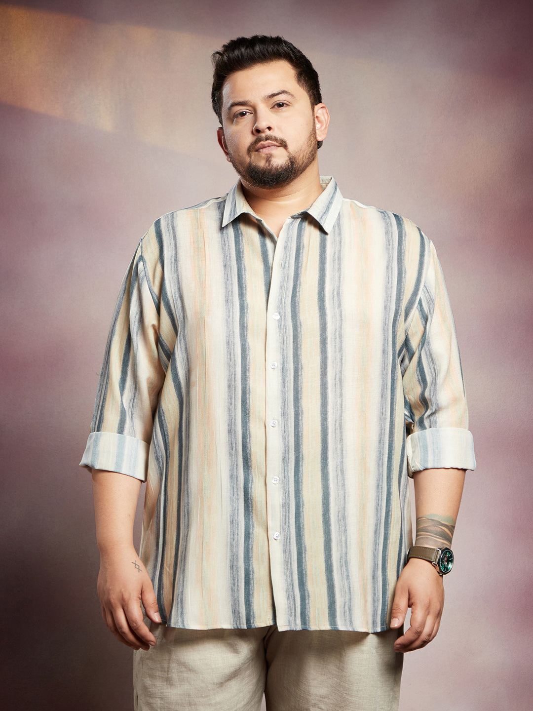 Striped-Strokes Shirt