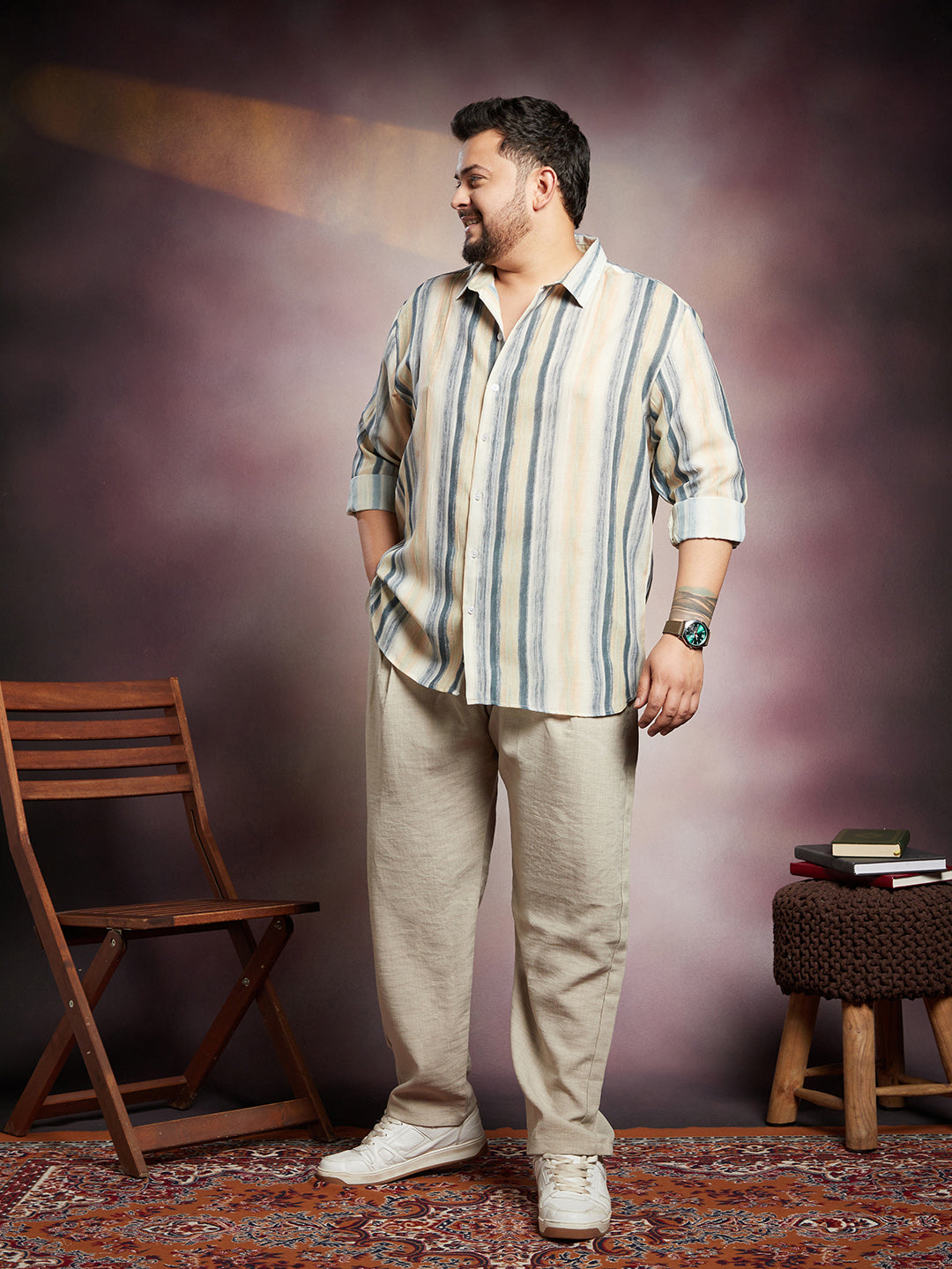 Striped-Strokes Shirt