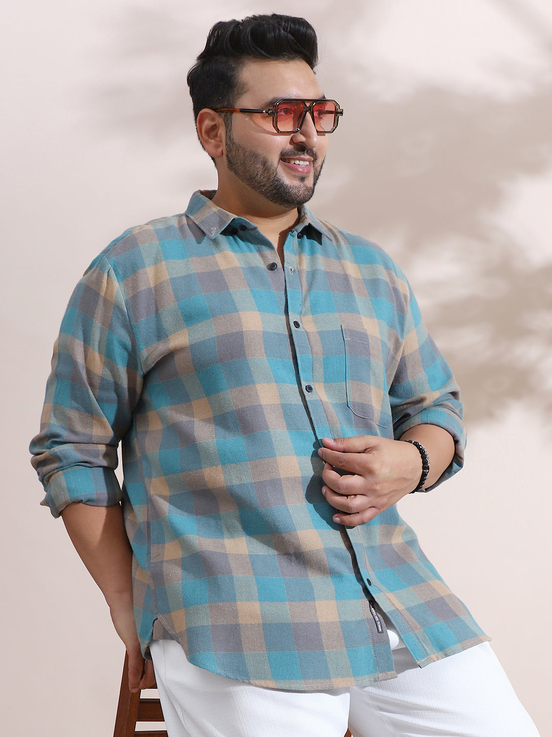 Block-Buffalo Regular Shirt