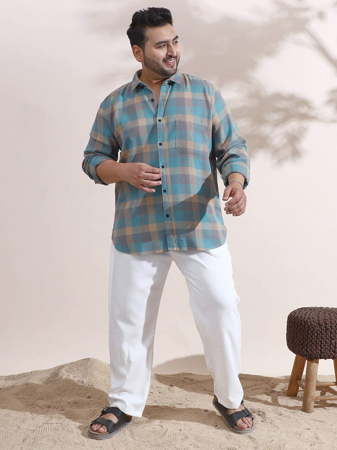 Block-Buffalo Regular Shirt