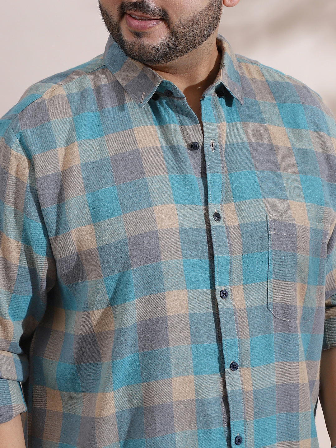 Block-Buffalo Regular Shirt