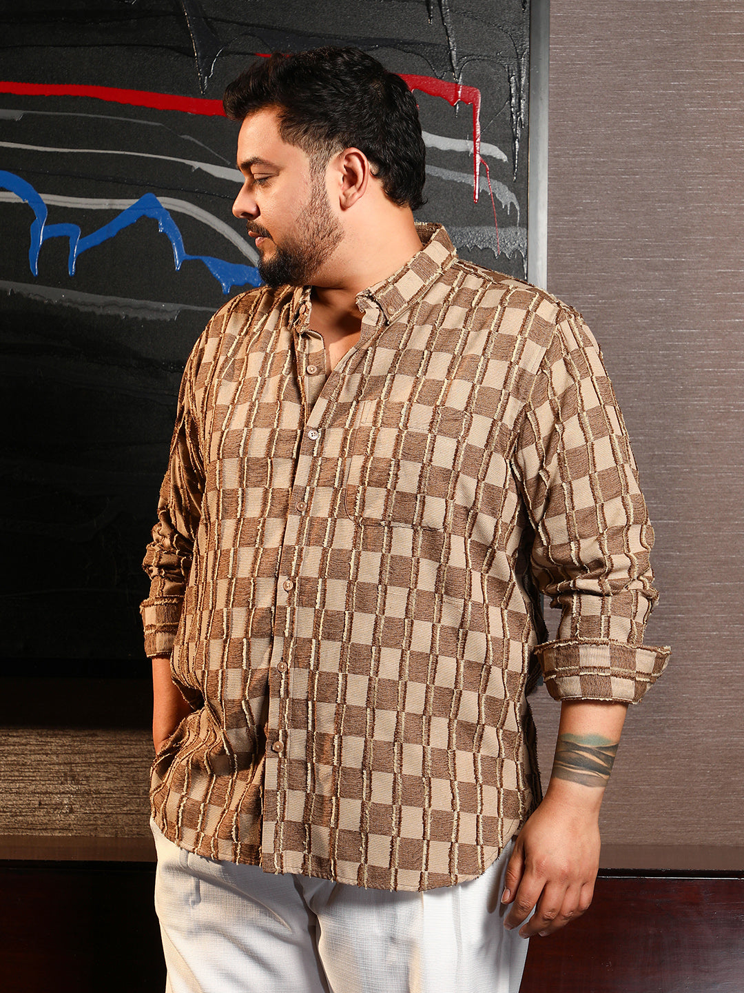 Block-Edge Shirt