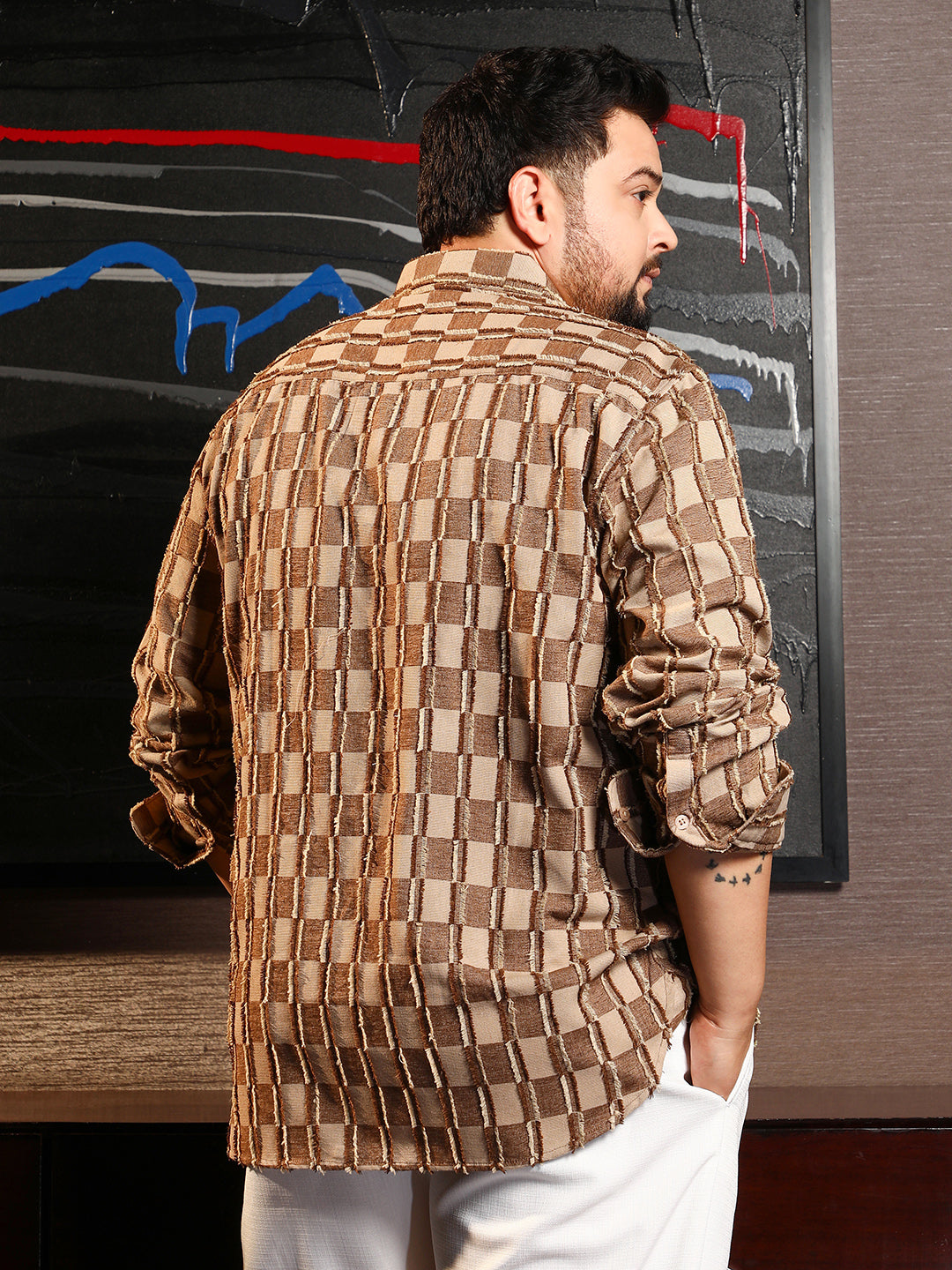Block-Edge Shirt