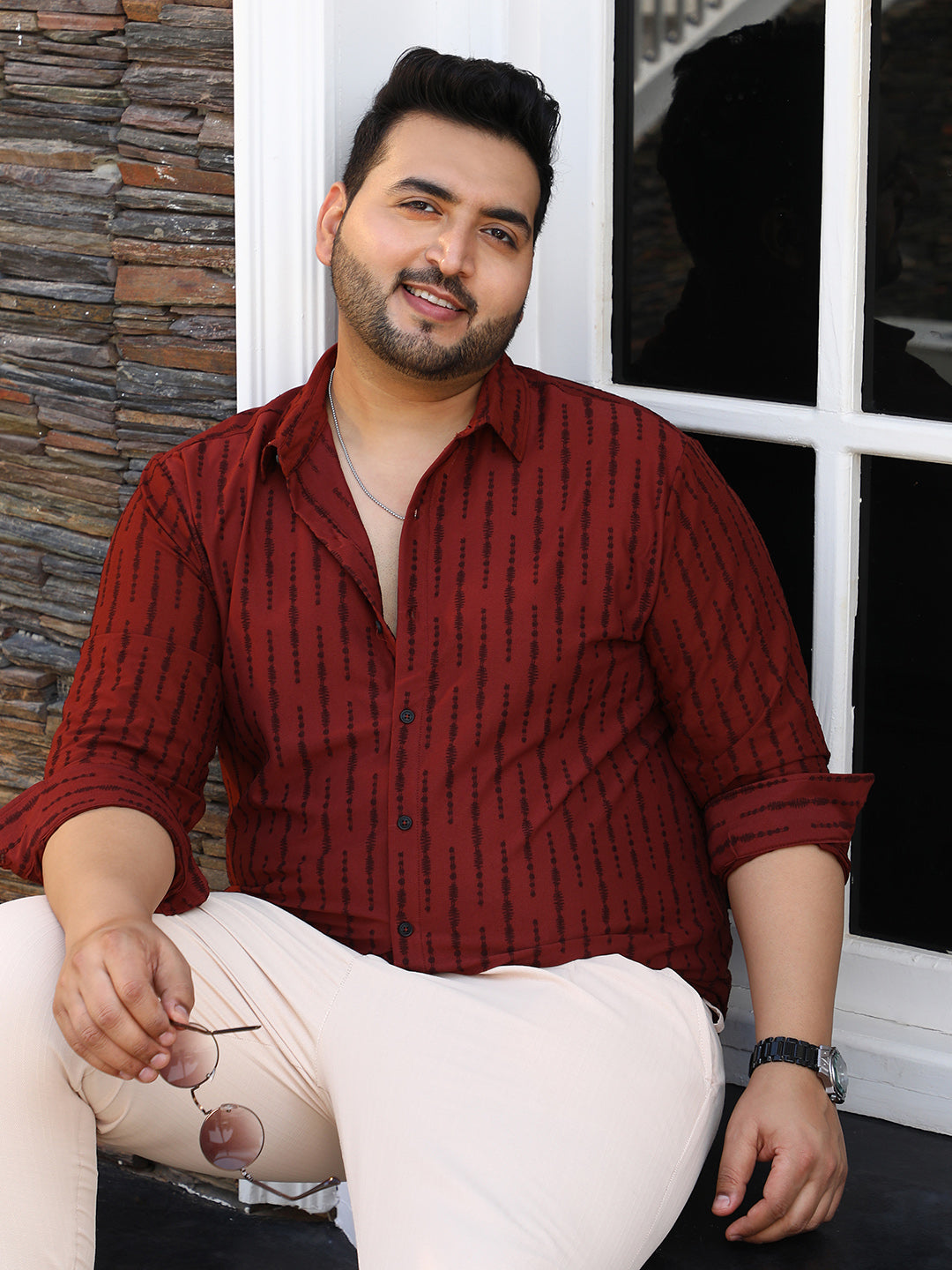 Tassel-Weave Shirt