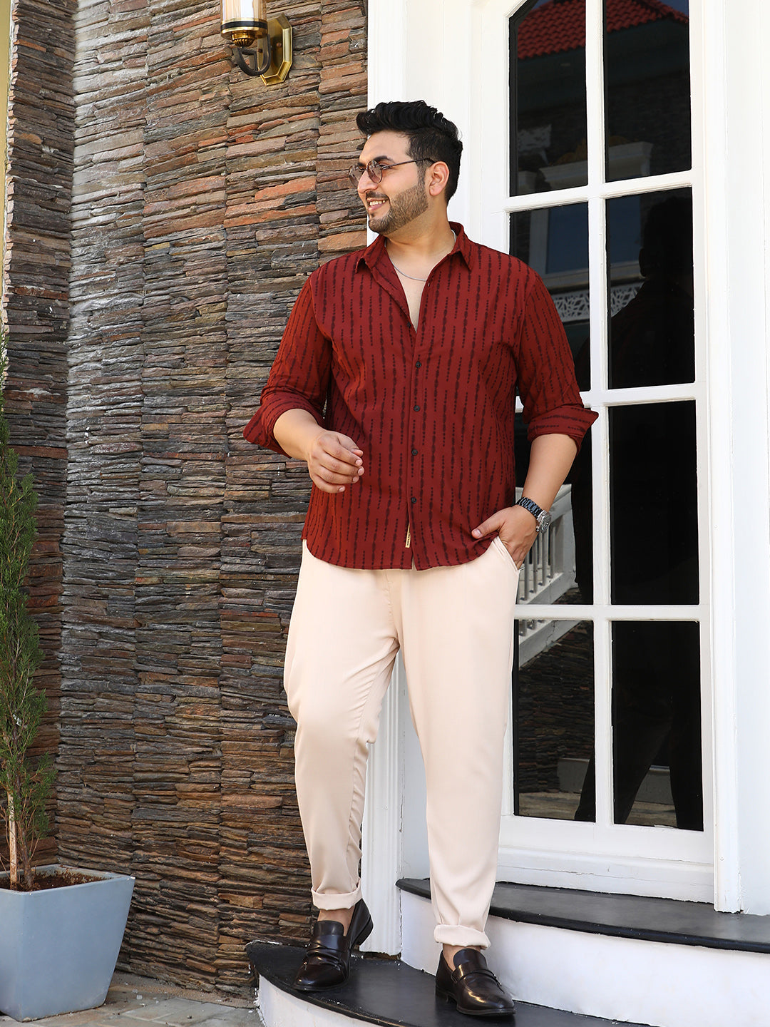 Tassel-Weave Shirt