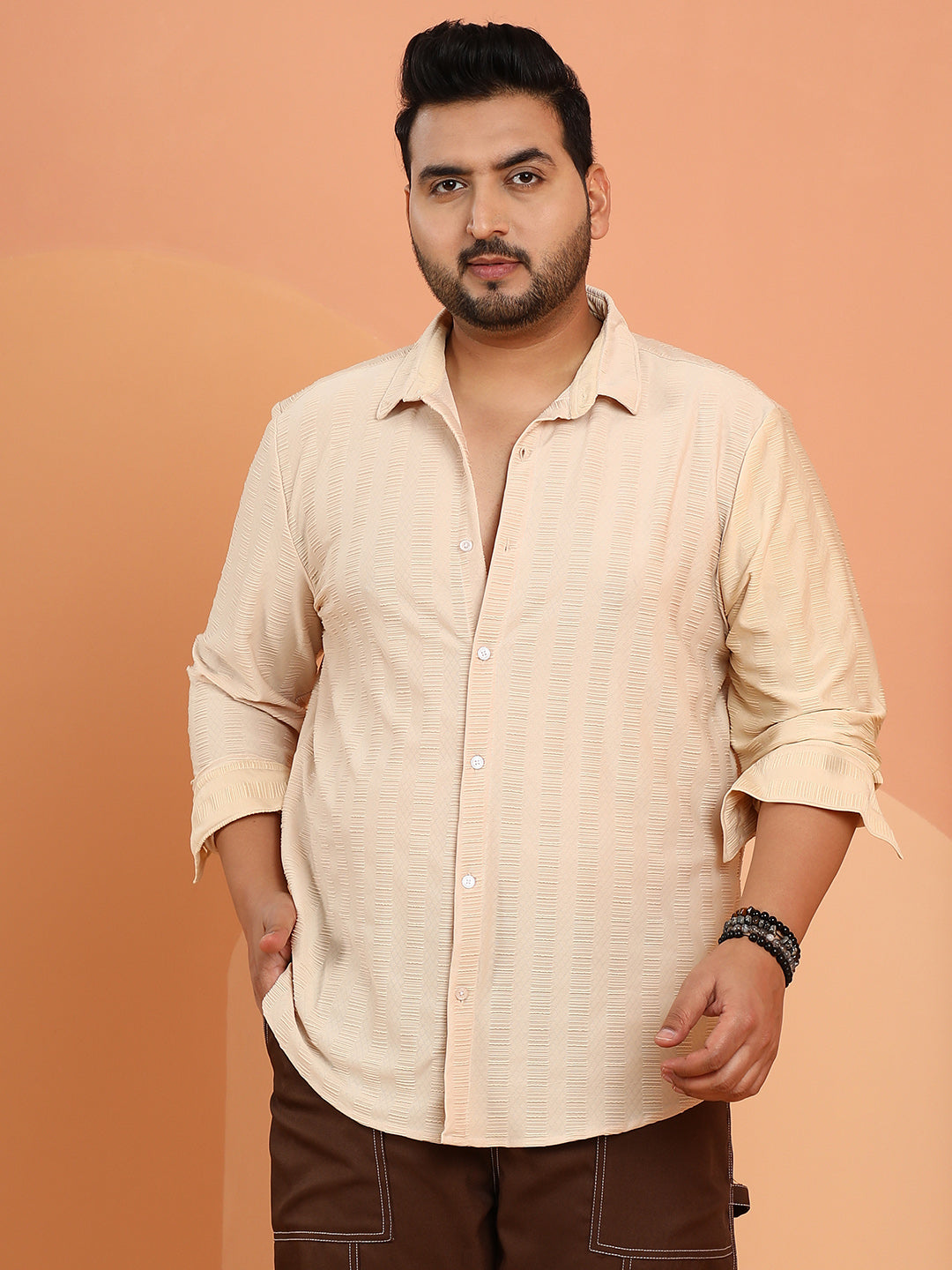 Ripple-Panel Tactile Shirt