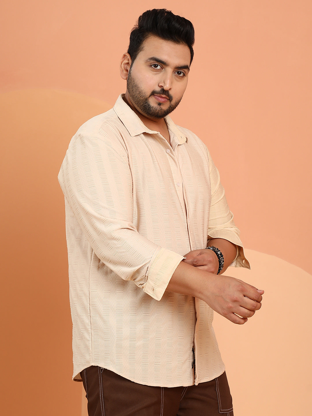 Ripple-Panel Tactile Shirt