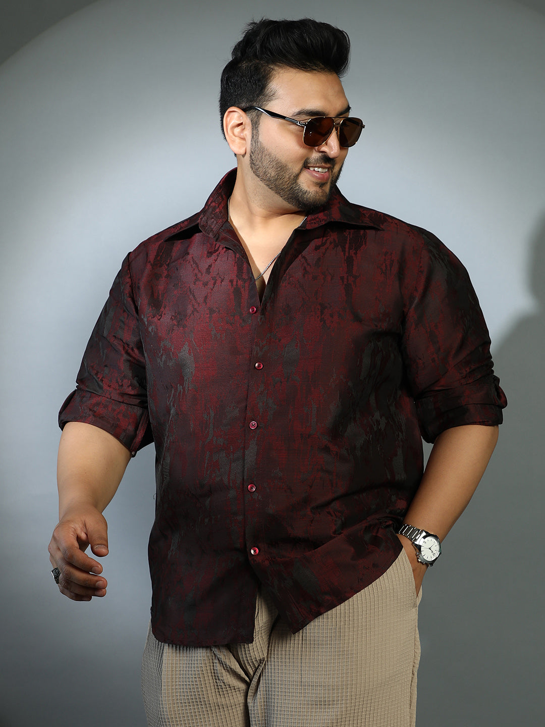 Abstract-Woven Shirt