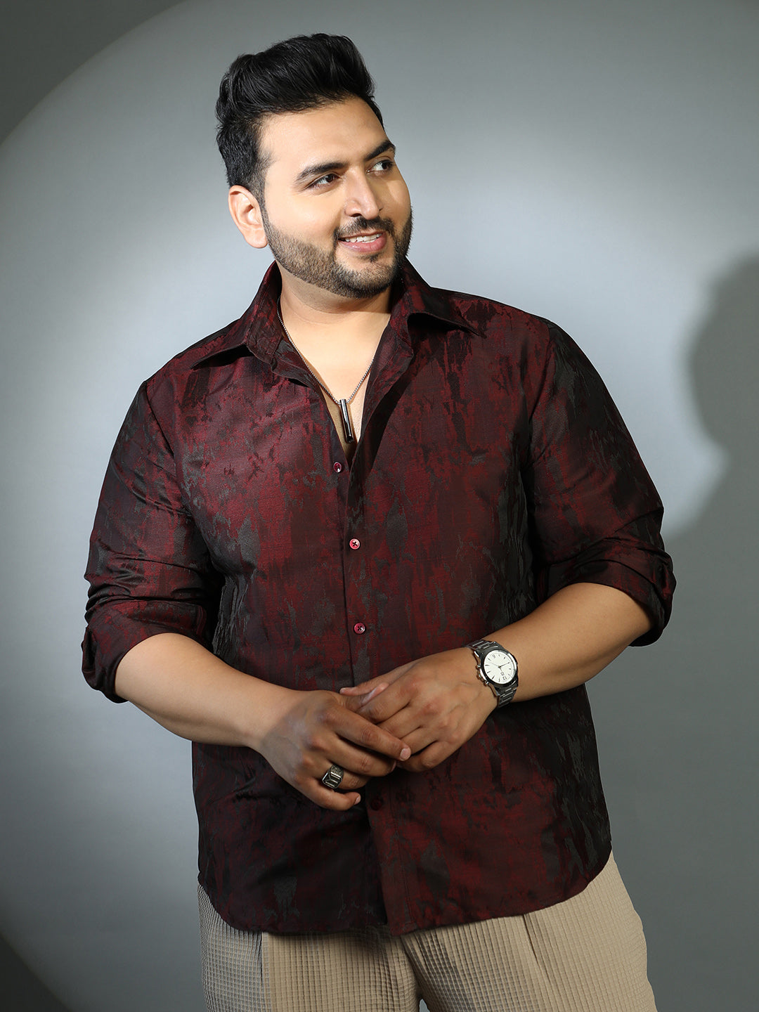 Abstract-Woven Shirt