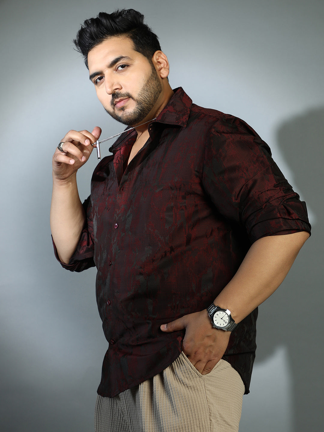 Abstract-Woven Shirt