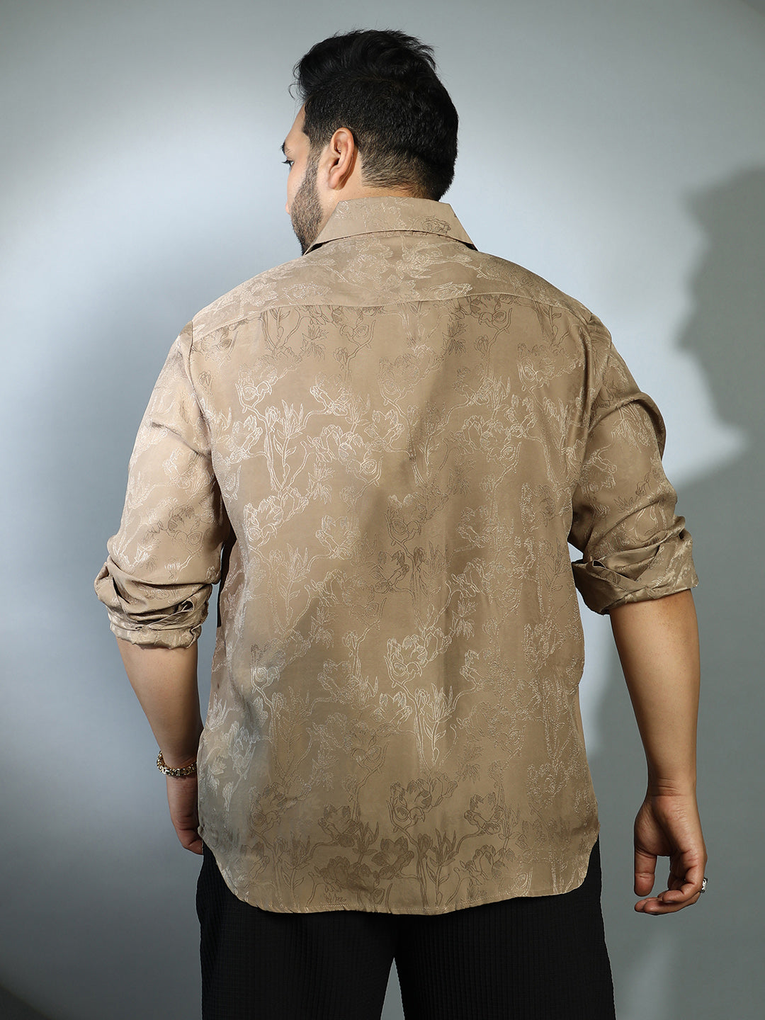 Flora-Textured Shirt