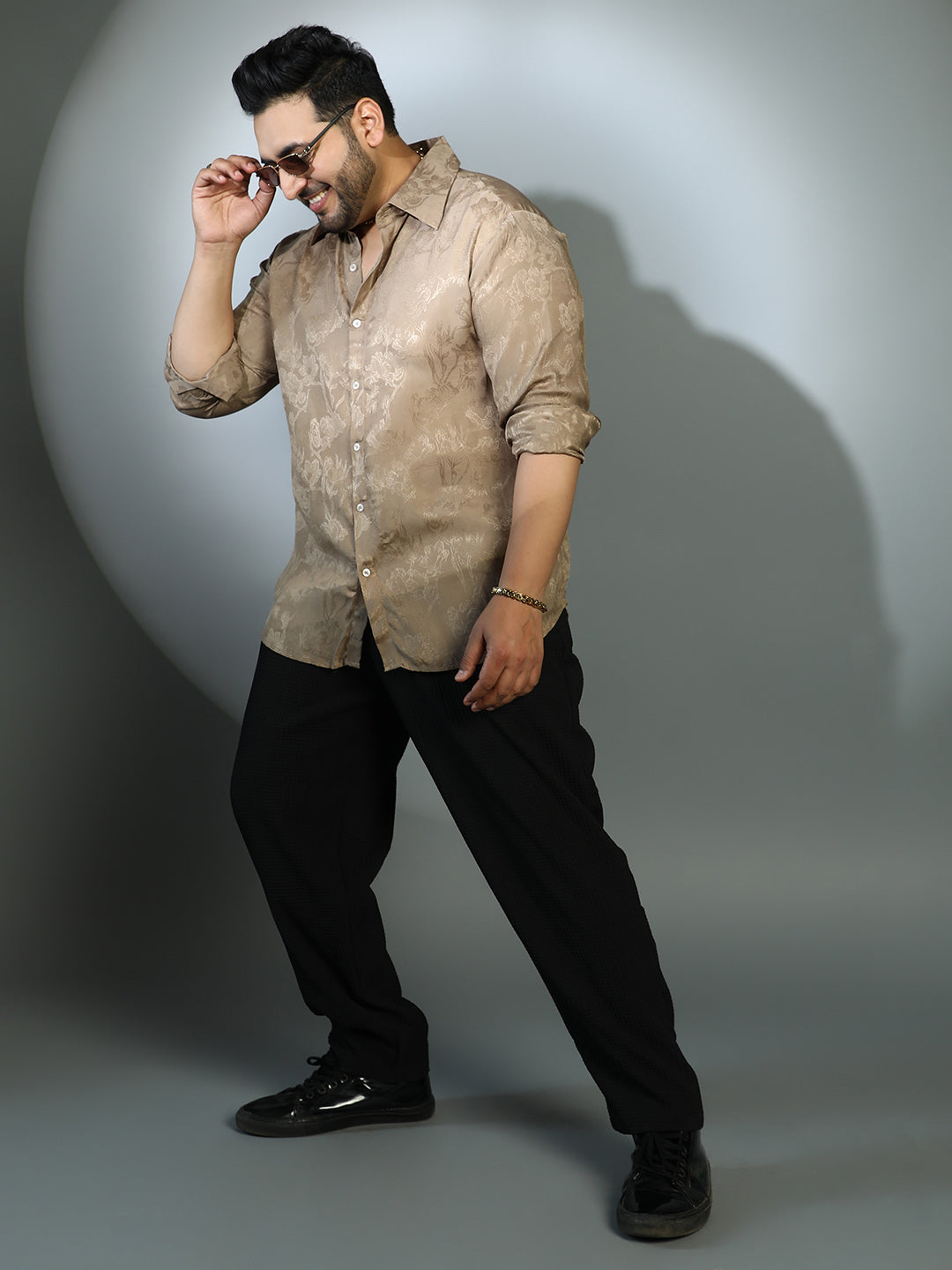 Flora-Textured Shirt