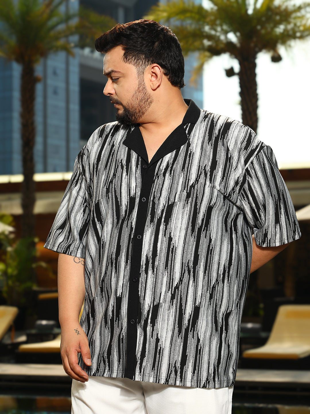 Fade Cuban Polo Shirt