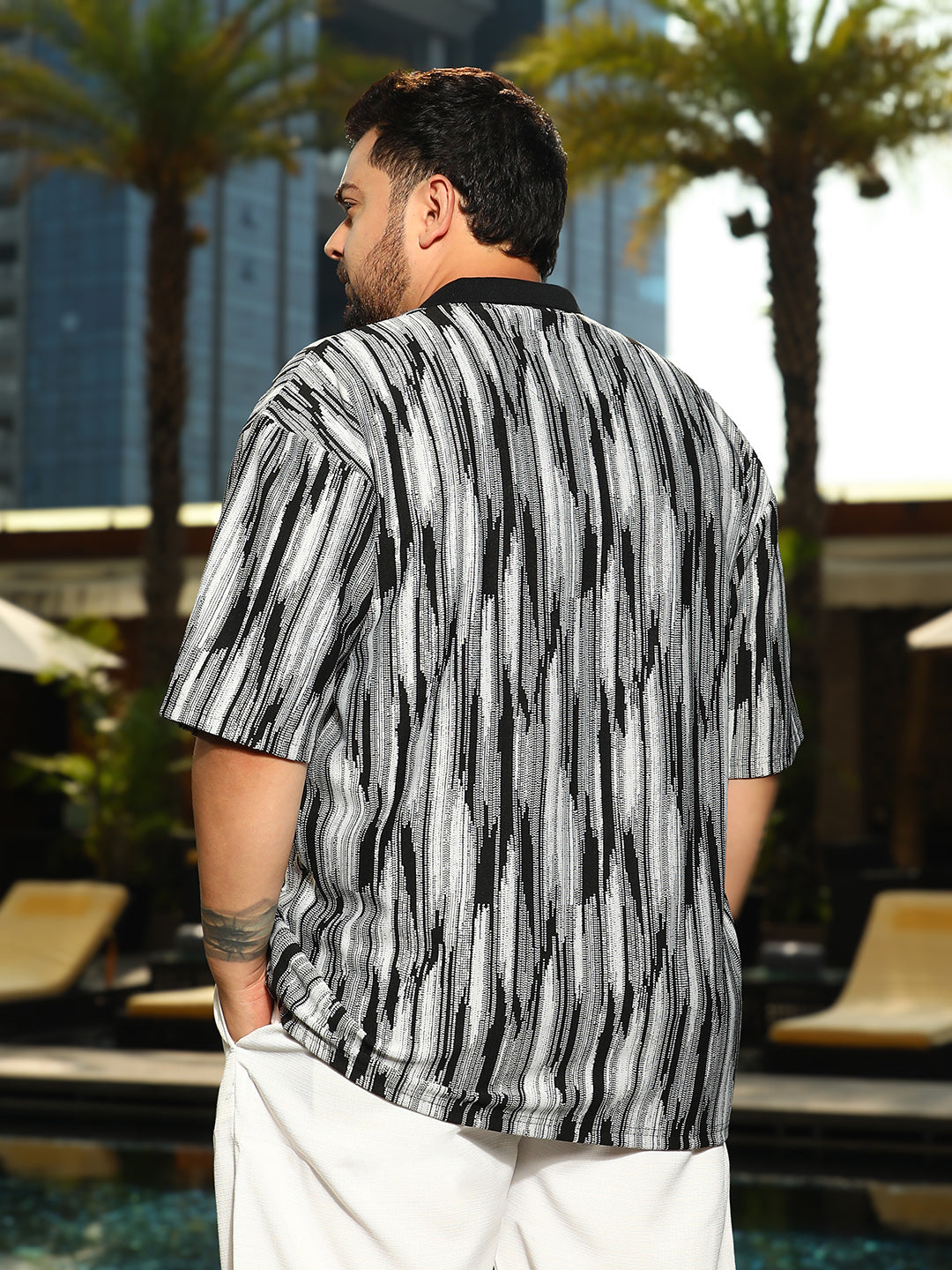 Fade Cuban Polo Shirt