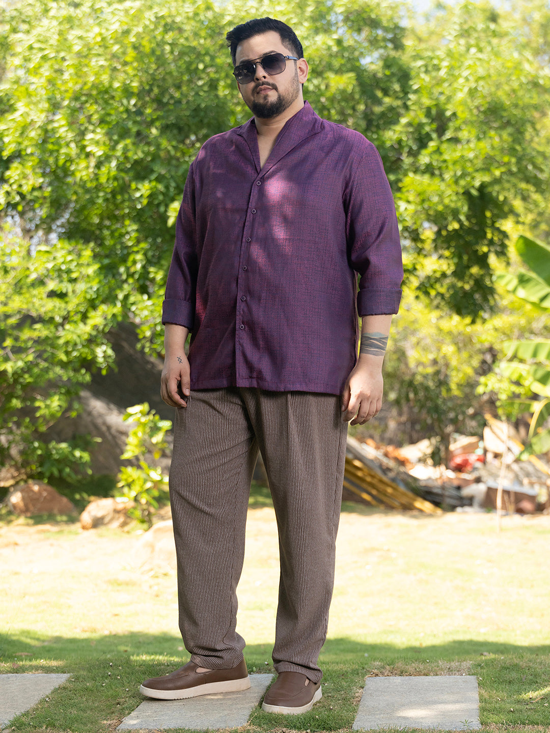 Distortion-Texture Shirt