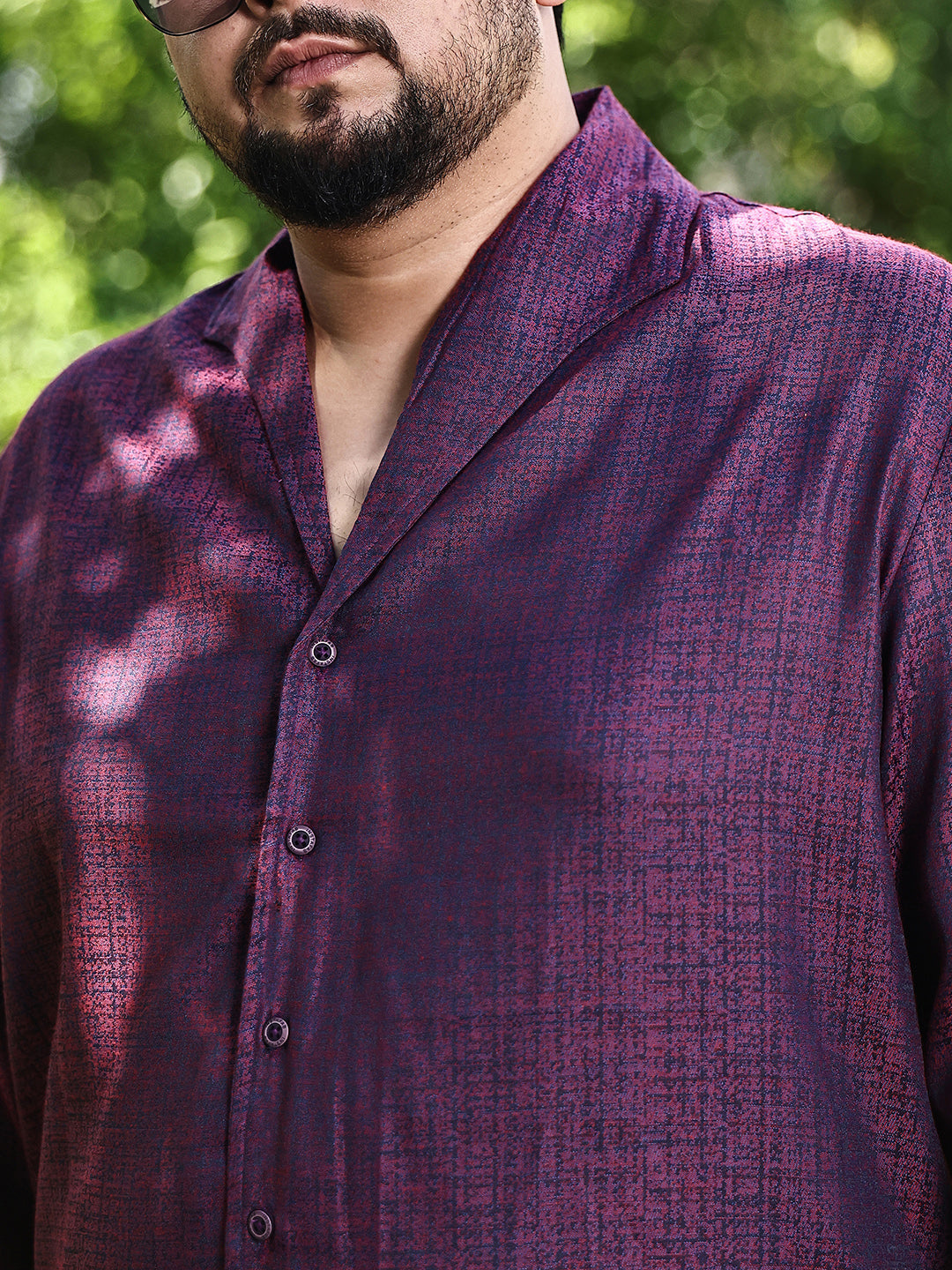 Distortion-Texture Shirt