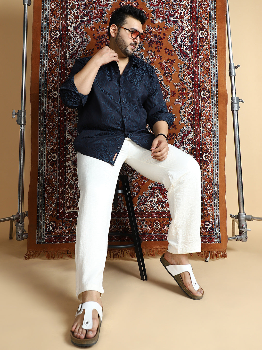Foliage Self-Woven Shirt