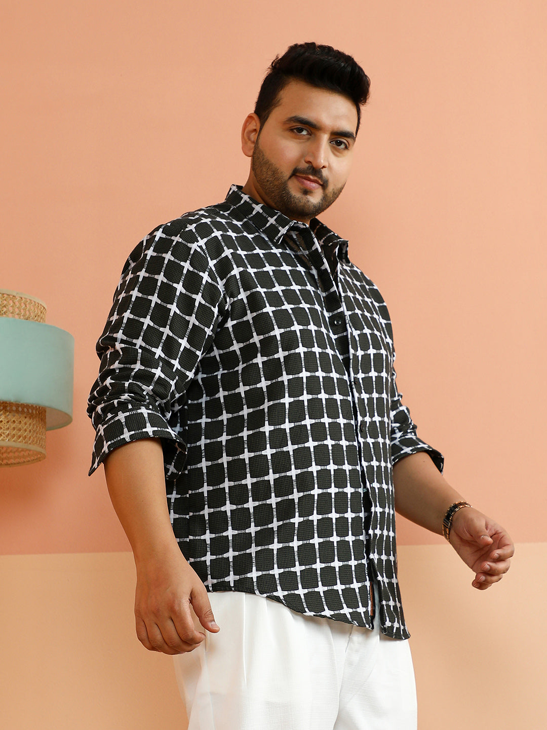 Graph-Weave Shirt