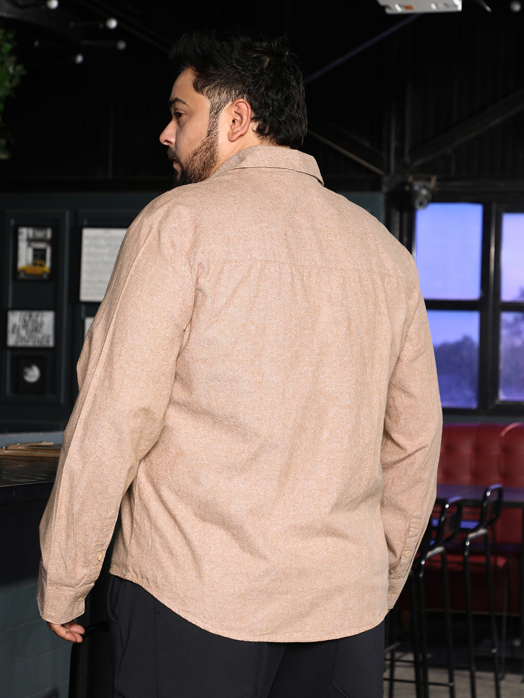 Utility-Brushed Shirt