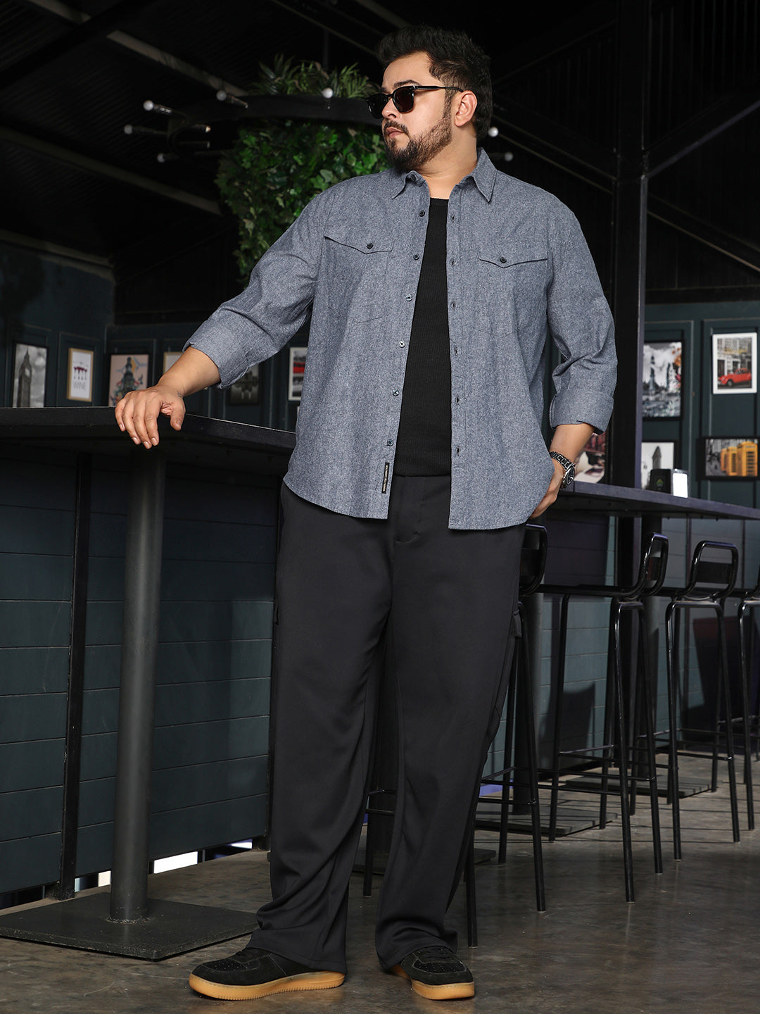 Utility-Brushed Shirt