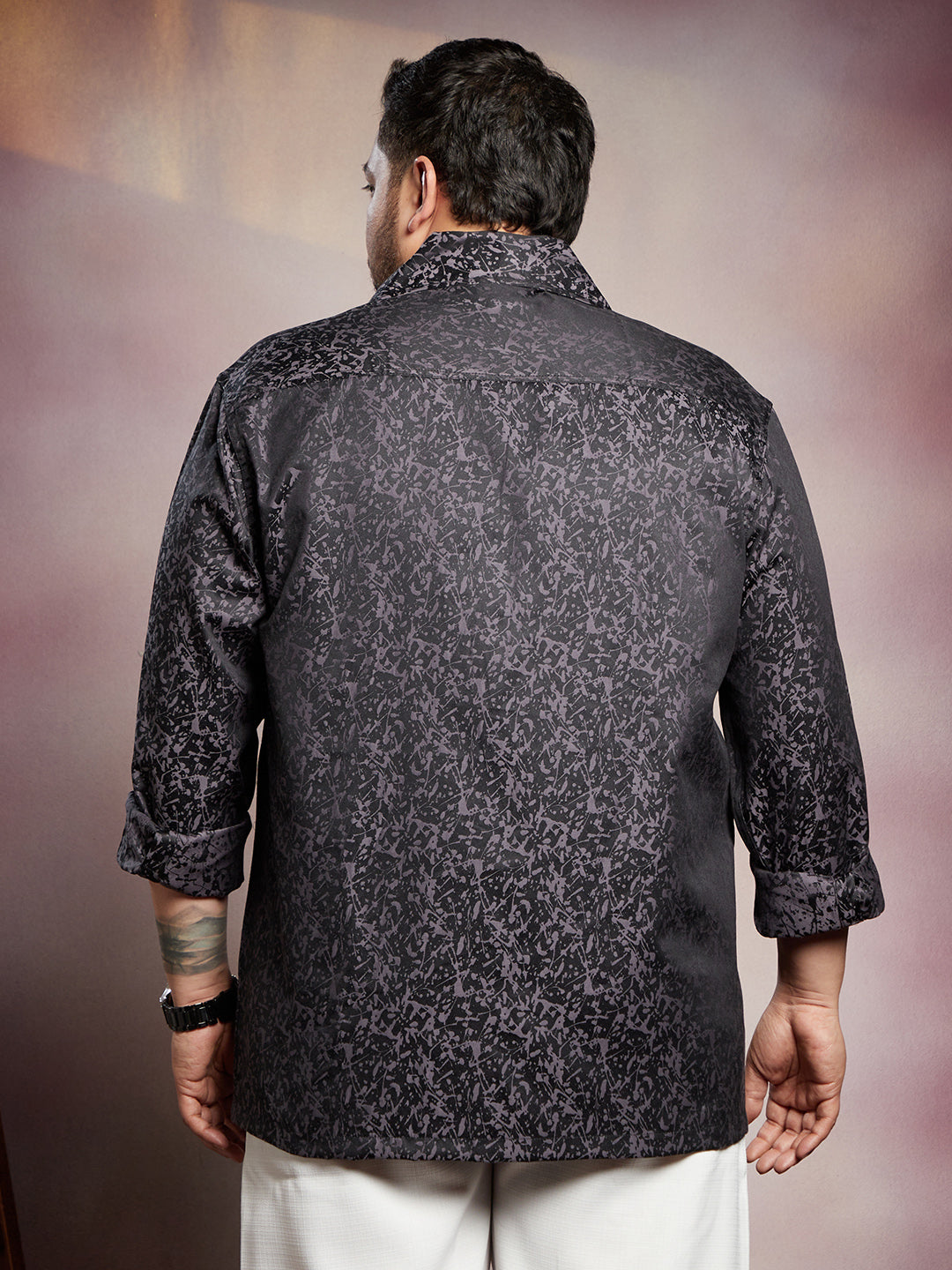 Splatter-Imprint Shirt