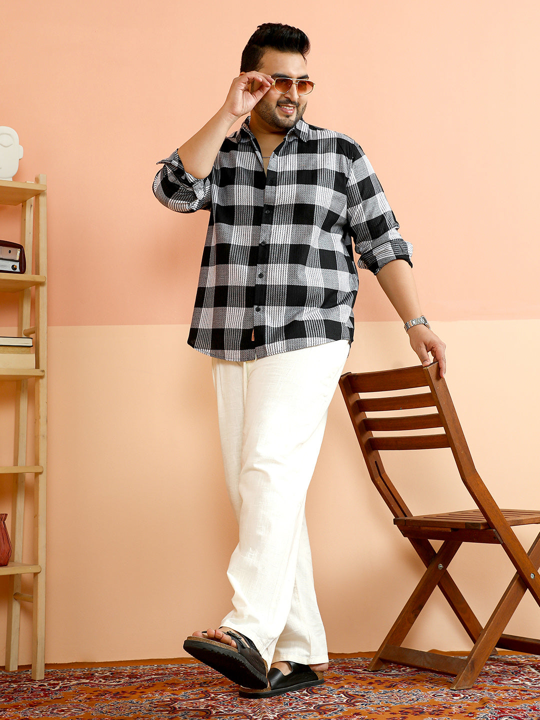 Self-Stitch Buffalo Check Shirt