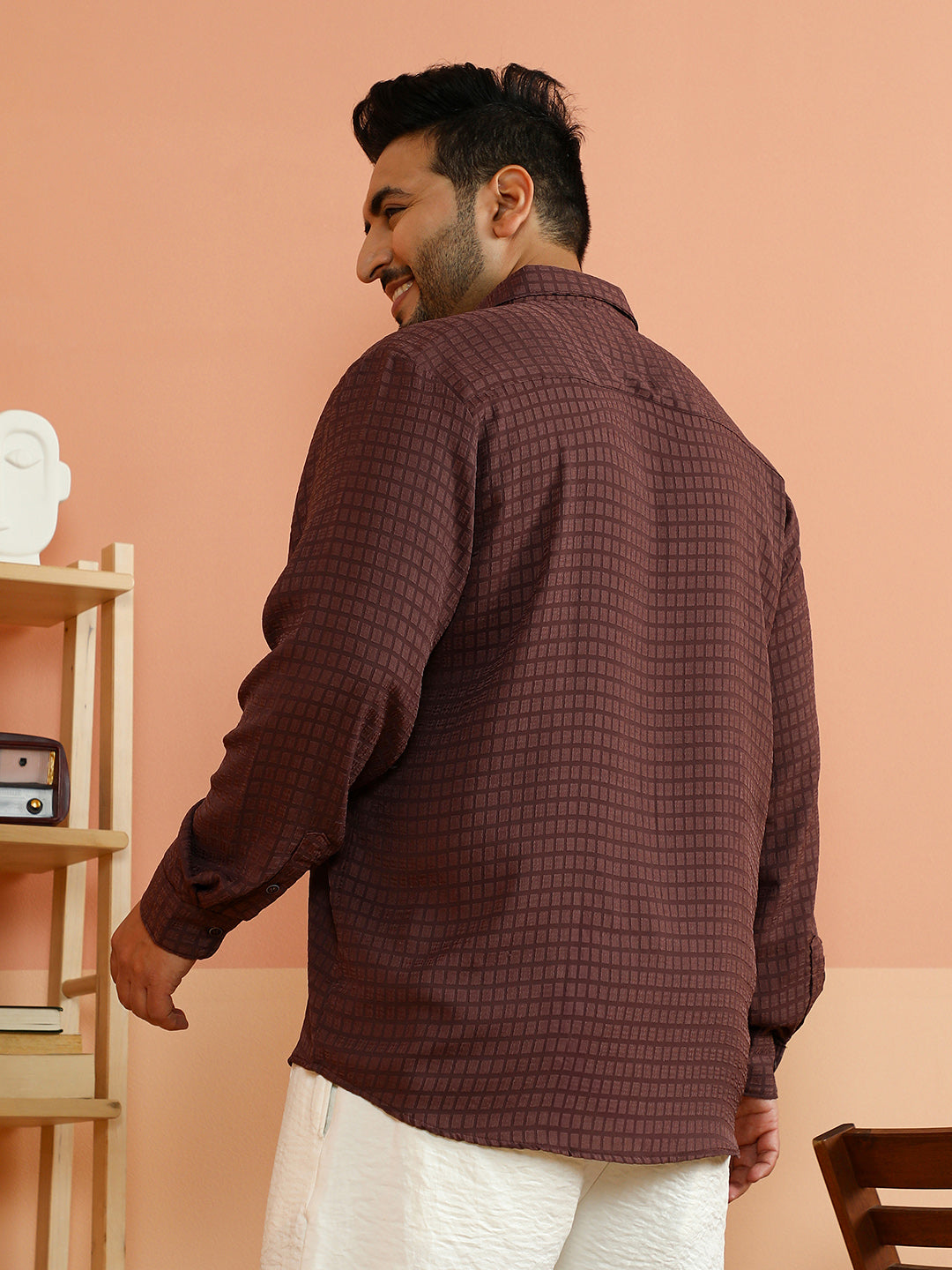 Solid Cubic-Tactile Shirt