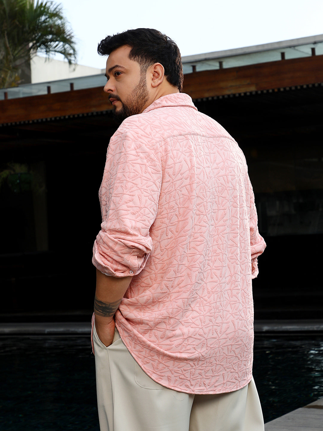 Bloom-Textured Shirt