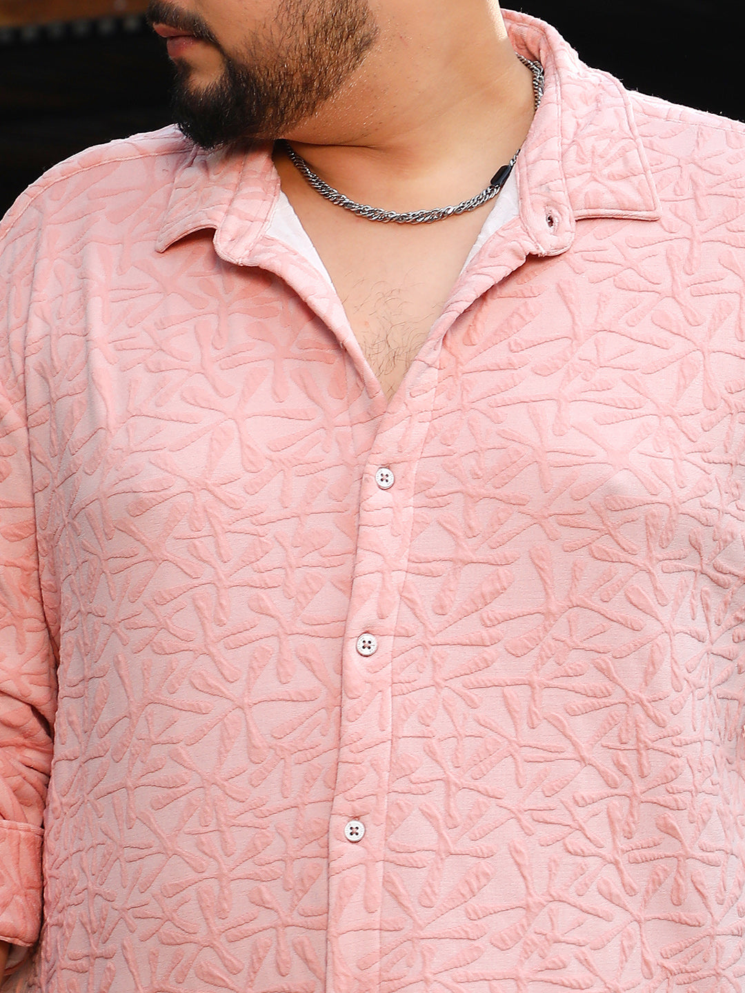 Bloom-Textured Shirt