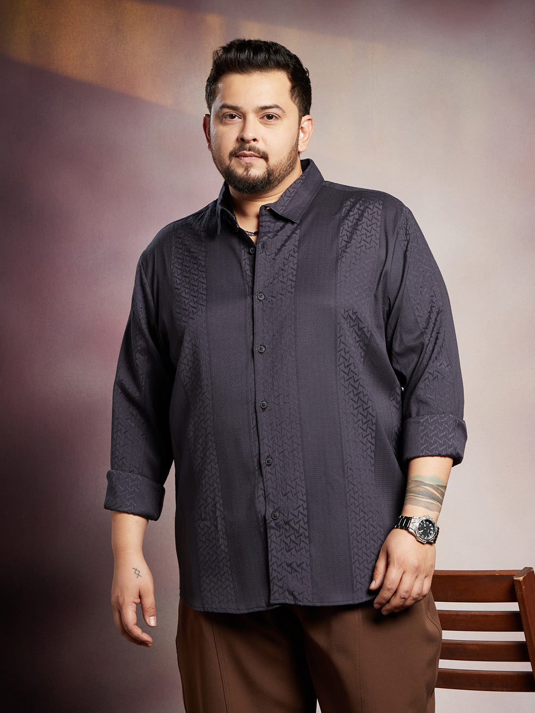 Tactile-Panel Shirt