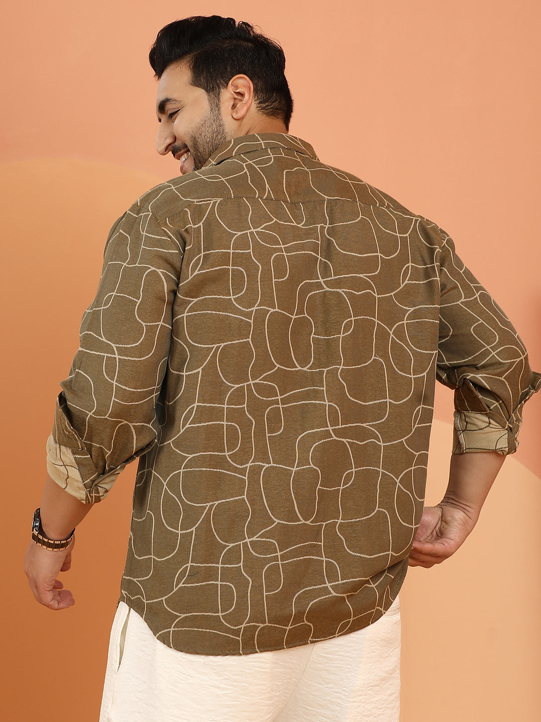 Abstract-Veined Shirt