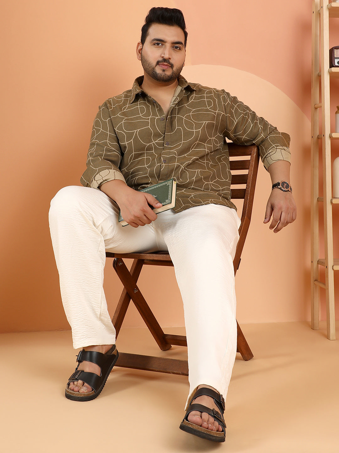 Abstract-Veined Shirt